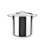 Ibili - marmite trs haute avec couvercle noah 18cm acier inoxydable 18 / 10 compatible avec l?induction ...