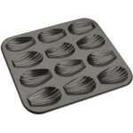 Ibili - plaque 12 madeleines - 25 x 21 cm - noir Ibili - plaque 12 madeleines - 25 x 21 cm - noir