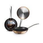 Pole - ibili - natura copper - 16 cm - aluminium - antiadhsif pierre - induction compatible