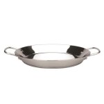 Ibili - pole  paella premier 28cm acier inoxydable 2portions compatible avec l?induction