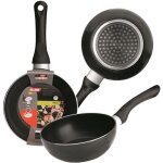 Ibili - wok indubasic 16cm aluminium antiadhsif compatible avec l?induction