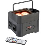Ibiza light tbox - quad4 - projecteur par  led pour structures / colonnes 4 x 4w rgba 4 - en - 1