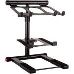 Ibiza sound slap200 support double dj pour pc portable - noir Ibiza sound slap200 support double dj pour pc portable - noir