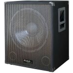 Caisson de basses actif ibiza sub15a - 15 / 38cm - 800w - 2 entres line - 2 sorties satellites