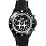 Montre - ice - watch - ice dune black - chrono - silicone - extra - large