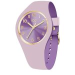 Montre - ice watch - duo chic violet - silicone - tanche 10 atm - femme small +