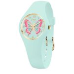 Montre - ice watch - fantasia butterfly bloom - extra small - tanche 10 atm - cadran bleu