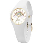 Montre - ice - watch - ice fantasia rainbow white - silicone - quartz - fille