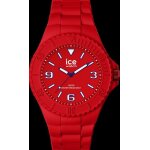 Montre hommes ice watch - quartz analogique - bracelet silicone rouge - etanche 10 atm Montre hommes ice watch - quartz analogique - bracelet silicone rouge - etanche 10 atm