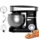 Robot ptissier - iceagle - 1500w - 6l - 6 vitesses - accessoires inclus