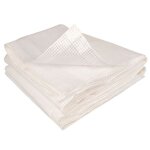 Idmarket bche de rechange 130 gr / m pour serre tunnel 6m blanche 4 saisons roma
