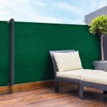 Idmarket brise vue renforc� 2 x 10 m vert 90 gr / m� classique
