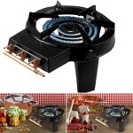 Idmarket rchaud  gaz en fonte 3 robinets laiton