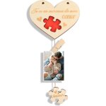 Id�e cadeau saint valentin pour femme homme c?ur cadre photo saint - valentin couple cadeau anniversaire ...