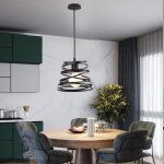 Idegu lampe suspension industrielle m�tal lustre luminaire style vintage pour salon chambre