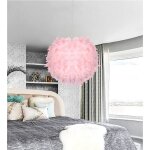 Idegu lustre modernee27 lampe plafonnier plume industrielle vintage style edison pour salon chambre Idegu lustre modernee27 lampe plafonnier plume industrielle vintage style edison pour salon chambre