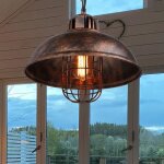 Idegu lustre plafonnier en métal rétro lampe luminaire abat - jour en métal pour restaurant salon chambre ... Idegu lustre plafonnier en métal rétro lampe luminaire abat - jour en métal pour restaurant salon chambre ...