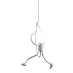 Idegu moderne charmant lustre suspension creative fer gens dessin anime conception lampe pour des enfants ...