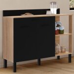 Idmarket buffet bas de cuisine 120 cm cina plan de travail h. 83 cm 2 portes + tiroir façon hêtre et ... Idmarket buffet bas de cuisine 120 cm cina plan de travail h. 83 cm 2 portes + tiroir façon hêtre et ...