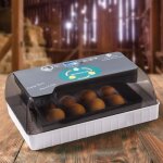 Idmarket couveuse automatique 4 à 35 oeufs toutes volailles incubateur autonome mire oeufs Idmarket couveuse automatique 4 à 35 oeufs toutes volailles incubateur autonome mire oeufs