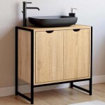 Idmarket meuble sous - lavabo salle de bain detroit design industriel Idmarket meuble sous - lavabo salle de bain detroit design industriel