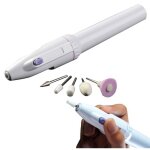 Ienshey 1 kit manucure electrique tampon lime  ongles forage maquillage soins des ongles