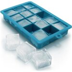 Bac à glaçons en silicone alimentaire - igadgitz home - 15 ice cubes - pouding gelée chocolat Bac à glaçons en silicone alimentaire - igadgitz home - 15 ice cubes - pouding gelée chocolat