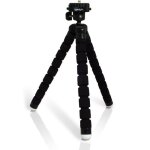 Igadgitz mini trpied de table flexible lger grande taille universel pour appareil photo reflex olympus ...