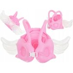 Ikonka gilet de sauvetage kapok ailes gonflables rose