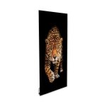 Ilo - radiateur lectrique rayonnant mural - 750w - + 28 motifs - extra plat verre - ip44 - vertical ...
