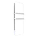 Ilo - radiateur sche serviette soufflant - 1250w - + 17 motifs - rayonnant - plat - ip44 - livr avec ...