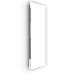 Ilo - radiateur soufflant mural - 1750w - + 28 motifs - extra plat verre - ip44 - vertical - programmable ...