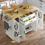 �lot de cuisine mobile placards buffet chariot de cuisine � roulettes quatre portes deux tiroirs �tag�res ...