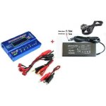 Imax b6ac 80w rc lipo batterie balance chargeur + adaptateur secteur 15v 6a