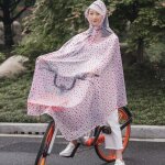 Impermable transparent pour vlo et moto impermable coupe - vent poncho de pluie simple et double [a501270] ...