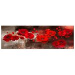 Impression sur coquelicot 150x50 cm encadree tableaux pour la mur art moderne artistique decoration murale ...