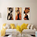 Impression sur toile tableau femme africaine portrait peinture à lhuile affiches et toile murale tableaux ... Impression sur toile tableau femme africaine portrait peinture à lhuile affiches et toile murale tableaux ...