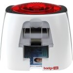 Imprimante de cartes badgy 100 - evolis - sublimation thermique / transfert thermique - noir
