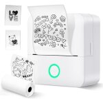 Imprimante d�tiquettes autocollantes imprimante thermique monochrome bluetooth mini imprimante dautocollants ...