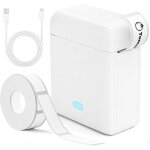 Imprimante etiquette autocollante bluetoothetiqueteuse autocollantes miniimprimante d�tiquettes thermique ...