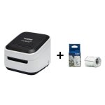Imprimante dtiquettes tout - en - couleur intgrant les interf + ruban cz - 1005 - brother