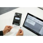 Imprimante d�tiquettes pour la gestion des visiteurs avec wi - fi r�seau ethernet et bluetooth