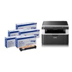 Imprimante multifonction laser brother dcp - 1612 w avec wi - fi et 5 toner tn1050 inclus Imprimante multifonction laser brother dcp - 1612 w avec wi - fi et 5 toner tn1050 inclus