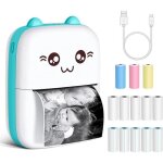 Imprimante photo portable photo instantan� sans fil bt imprimante photo portable thermique �tiquette ...