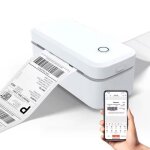 Imprimante thermique �tiquettes dexp�dition bluetooth / usb 203 dpi 10x15 cm (4x6) 150mm / s blanc