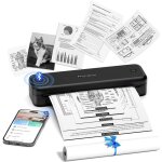 Imprimante thermique phomemo m834 a4 sans encre bluetooth 300dpi