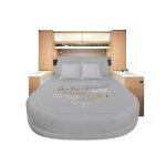 Incasa prt  dormir 100% coton good night 160 x 200 cm lit central