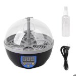 Incubateur automatique pour 6 ?ufs contr�le de la temp�rature couveuse pour poulets canards cailles oiseaux ...