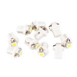 Indicateurs latraux de tableau de bord 10 pices jauge de voiture t5 5050 1smd led compteur de vitesse ...