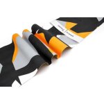 Tissu autocollant - indivitara - microfibre - multicolore - motif pied - de - poule